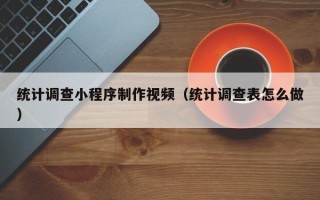 简阳统计调查小程序制作视频（统计调查表怎么做）